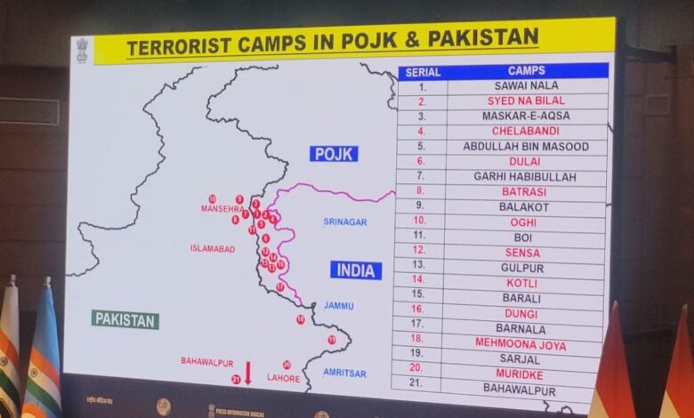 Army Pics Show Terror Camps Struck In Pakistan