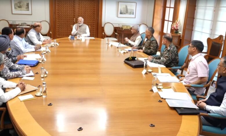 High-Level Meet At PM Modi