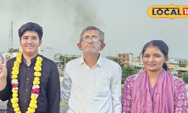 CBSE 10th Result: Amazing feat of son of Head Constable father, topped district in 10th, used to study for 5 hours