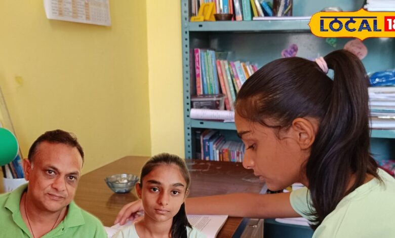 CBSE 10th board result: जिस स्कूल में पिता टीचर, वहीं बेटी ने किया टॉप, AI में हासिल किए 100% नंबर