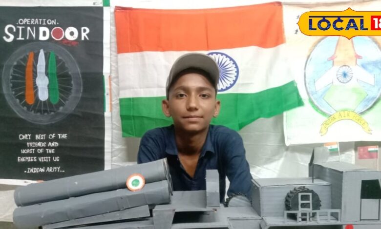 Jodhpur News: जोधपुर के छात्र ने बनाया S-400 डिफेंस सिस्टम का मॉडल 'सुदर्शन चक्र'