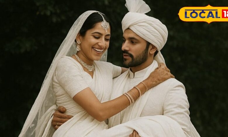 unique tradition of marriage in barmer bride and groom take 8 fera