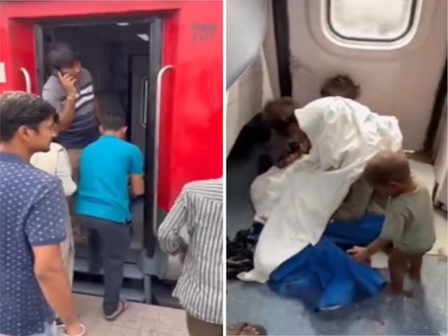 पत्नी और 3 बच्चों संग ट्रेन में सवार हुआ था शख्स, गाड़ी में ही बढ़ गया कुनबा