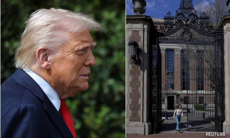 How A Defiant Harvard Reacted To Trump Ban On Federal Grants