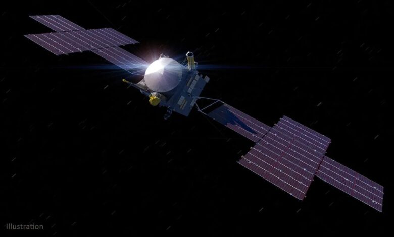 NASA’s Psyche Mission Encounters Pressure Drop, Backup Systems on Standby
