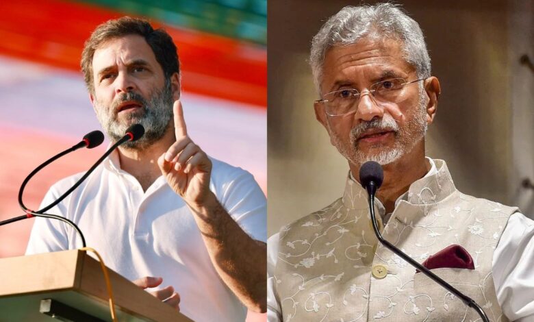 Rahul Gandhi Targets S Jaishankar Again, BJP Replies