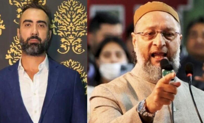 असदुद्दीन ओवैसी के बयान पर रणवीर शौरी का समर्थन.