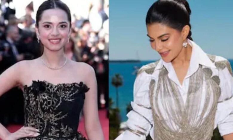जैकलीन फर्नांडिस से नितांशी गोयल तक, 'Cannes' के रेड कार्पेट पर छाए भारतीय सितारे