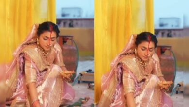 16 श्रृंगार करके छठी मैया की पूजा कर रहीं नेहा मर्दा, सास ने लुटाया बहू-बेटे पर प्यार, बड़ा ही सुंदर