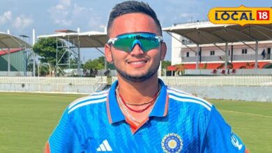 Chetan Sharma in Rajasthan Under-23 CK Naidu Trophy