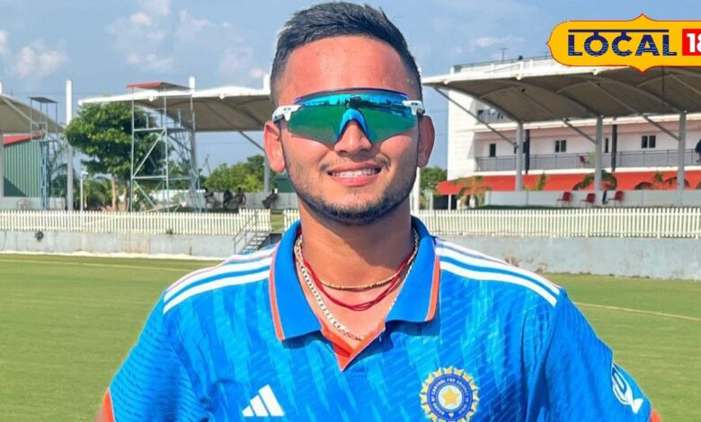 Chetan Sharma in Rajasthan Under-23 CK Naidu Trophy