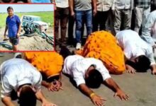 नरेश मीणा ने दाखिल किया पर्चा, परिवार समेत जनता को किया दंडवत प्रणाम, मांगा आशीर्वाद