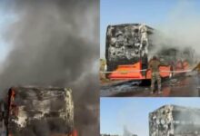AC Sleeper Bus Fire Jodhpur Jaisalmer, CM Visits Hospital