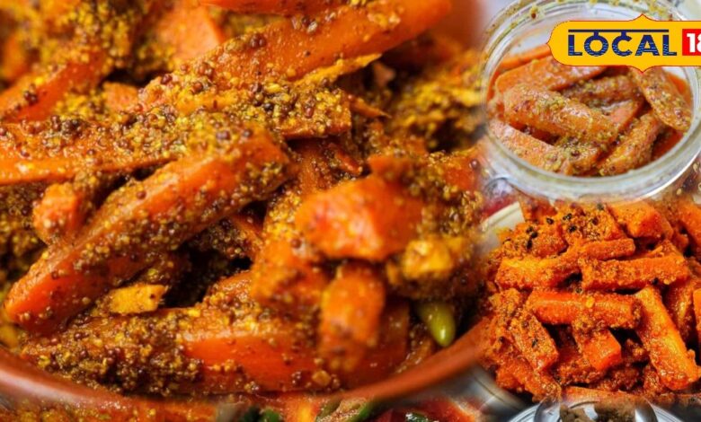 सर्दी शुरू होते ही रसोई में लौटा स्वाद! गोभी-गाजर का अचार बना हर घर की पसंद, सरसों तेल की खुशबू से महका माहौल
