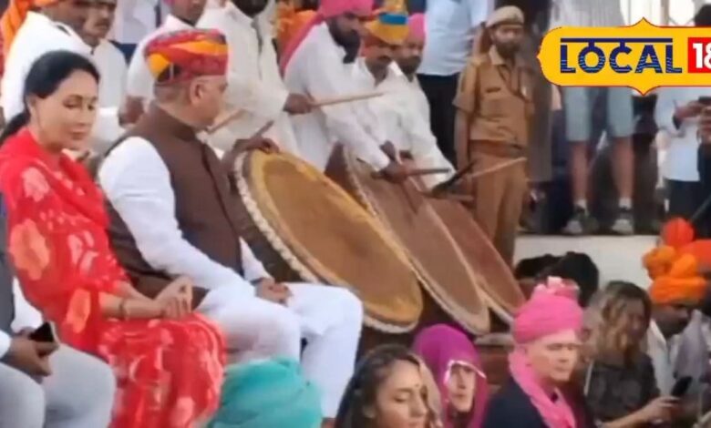 | Pushkar Fair 2025 Inauguration with 101 Nagadas and Diya Kumari