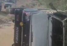 Army Gypsy Overturns in Jaisalmer — Major Martyred, Three Officers Injured