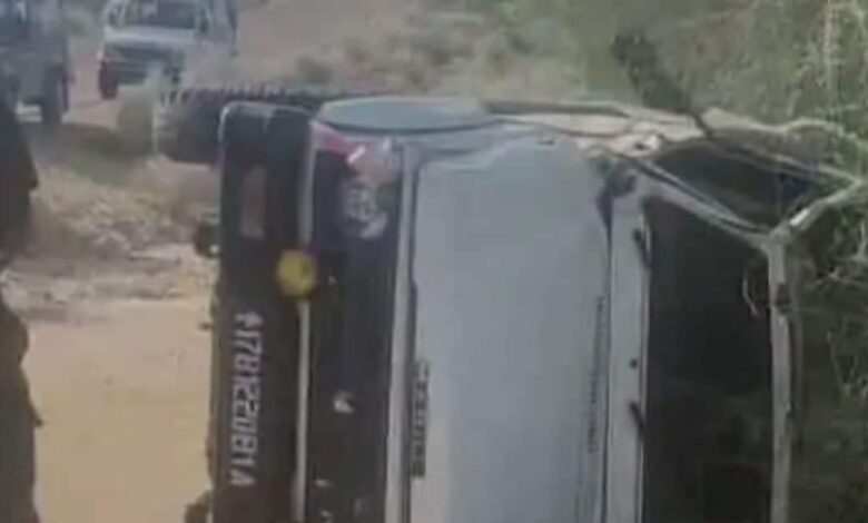 Army Gypsy Overturns in Jaisalmer — Major Martyred, Three Officers Injured