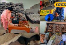 Bharatpur Women Making Eco-Friendly Diyas from Cow Dung