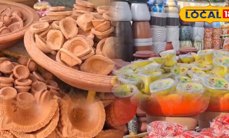 Diwali 2025:राजस्थान के बाजारों में दिखा “स्वदेशी अपनाओ” संदेश का असर, 200 से ज्यादा तरह के मिट्टी के दीपक बने लोगों की पसंद