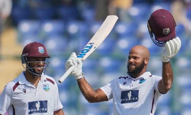 John Campbell and Shai Hope created history: 51 साल में पहली बार भारत में दो वेस्टइंडीज के बैटर ने दूसरी पारी में मारा शतक