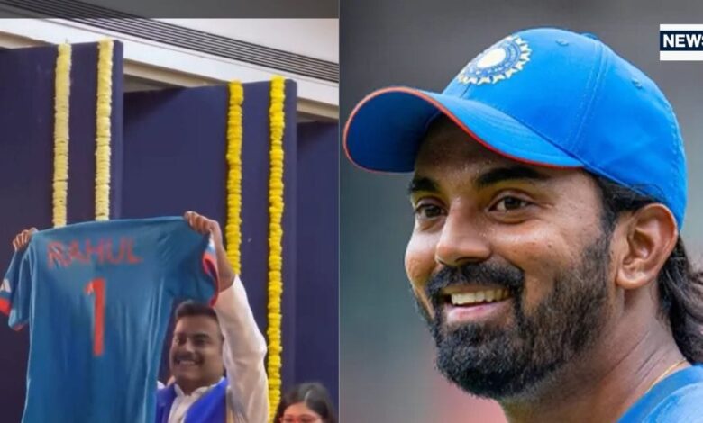 KL Rahul react viral video fan waved his jersey: केएल राहुल ने अपने फैन के वायरल वीडियो पर किया रिएक्ट