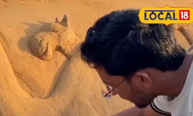 Pushkar Mela Sand Art Festival – Colorful Sand Creations