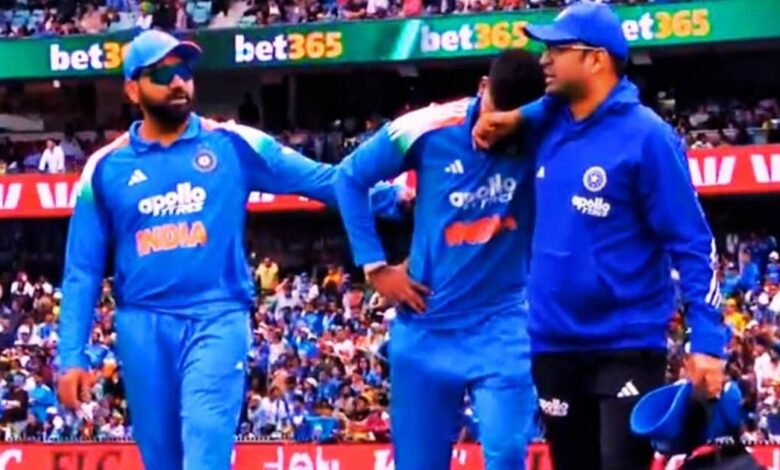 Rohit sharma gesture for injures shreyas iyer: रोहित शर्मा ने चोटिल श्रेयस अय्यर को बाउंड्री तक जाकर छोड़ा