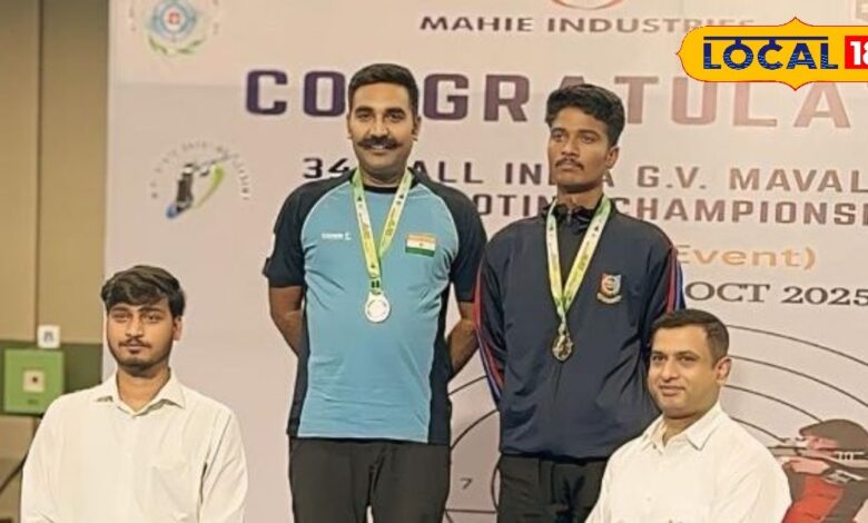 Sikar shooter Dipendra Singh | National Shooting Championship | Silver Medal Winner | Open Sight Rifle Three Position | Rajasthan Sports News | Shooting Champion India | Indian Shooting Team