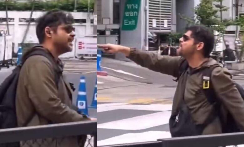 drunk Indian Origin man shouts hindi slurs waves Pistol lighter Bangkok Video 41 year old Sahil Ram Thadani arrested|Video: बैंकॉक में देश का नाम खराब कर आया ये भारतीय शख्स, हिंदी में बकी गालियां, हथियार देखकर छूट जाएगी हंसी