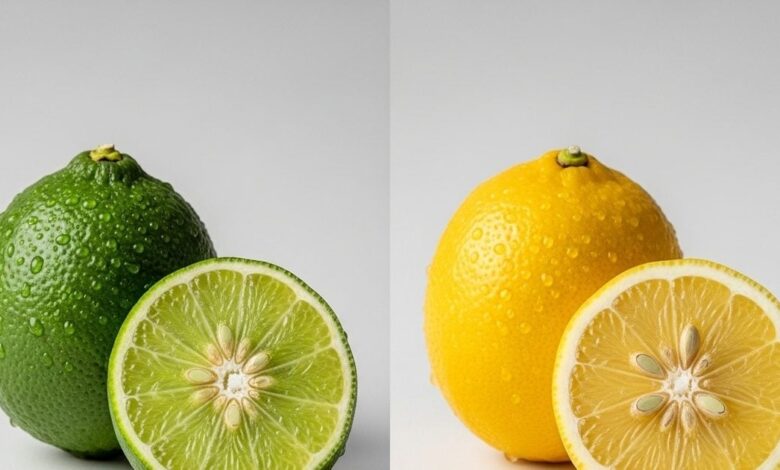 lime lemon difference: Lime और Lemon में अंतर क्या है जानें रंग, स्वाद और पोषण के फर्क.