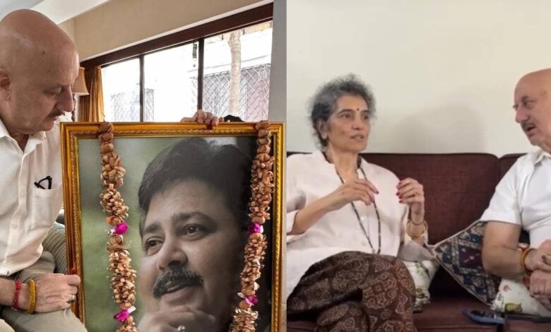 'अचानक कहा-वो चला लगाा', सतीश शाह की पत्नी से मिले अनुपम खेर, बताया अल्जाइमर से पीड़ित मधु, शेयर किया वीडियो