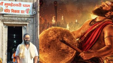 कांतारा: चैप्टर 1 की अपार सफलता के बाद मुंडेश्वरी के दर पर पहुंचे ऋषभ शेट्टी, आरती कर मां सामने झुकाया सिर