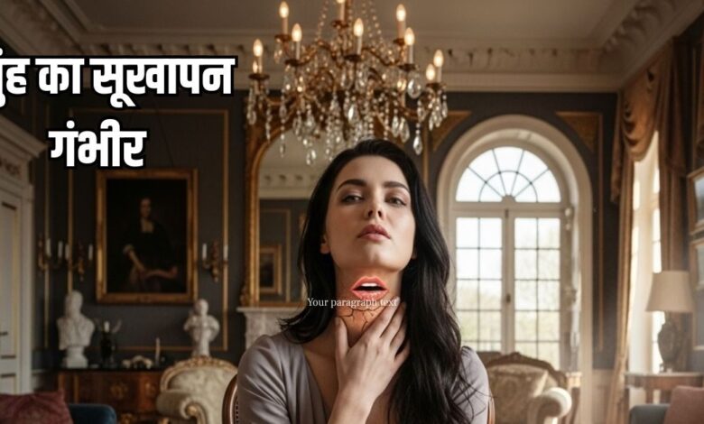 गले में सूखेपन को कभी हल्के में न लें, कई गंभीर बीमारी के हो सकते हैं संकेत, अभी जान लें कारण
