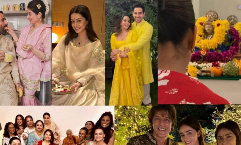 गौरी खान ने की लक्ष्मी पूजा तो ट्विंकल ने खिलाई अक्षय को मिठाई...जगजग हुआ बॉलीवुड, देखिए सितारों के घर की दिवाली