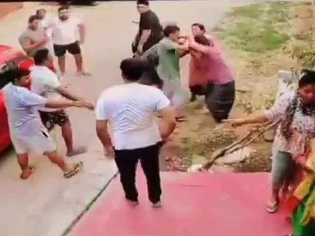 जोधपुर में दो पक्षों के बीच मारपीट, CCTV में कैद हुई वारदात, 5 गिरफ्तार