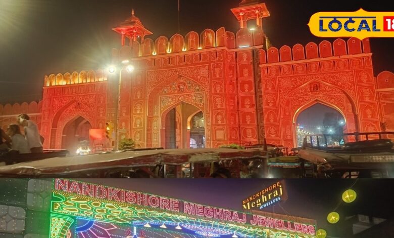 त्योहारों का जादू...महंगे MI रोड बाजार में लोगों की उमड़ी भीड़