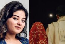 'दंगल' की एक्ट्रेस जायरा वसीम ने किया निकाह, शेयर की खूबसूरत तस्वीरें, नहीं दिखाया अपने पति का चेहरा