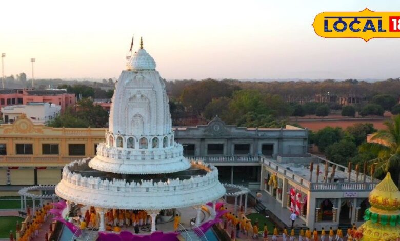 दिल्ली के लोटस टेम्पल जैसा हैदराबाद का कमल धाम मंदिर, तालाब पर खिला ‘भक्ति का कमल’ बना आकर्षण का केंद्र