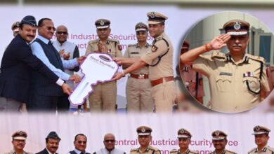 नवी मुंबई एयरपोर्ट पर CISF की एंट्री, स्मार्ट सिक्योरिटी सिस्टम हुआ एक्टिव, सीनियर कमांडेंट सुनीत बने पहले CASO | CISF enters Navi Mumbai Airport smart security system activated Commandant Sunit becomes first CASO