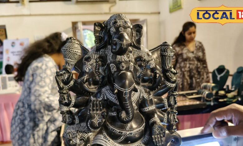 बीकानेर के जूनागढ़ किले में हेरम्ब गणेश जी की अद्भुत प्रतिमा, पांच मुख और दस भुजाओं वाली शत्रु विनाशकारी मूर्ति