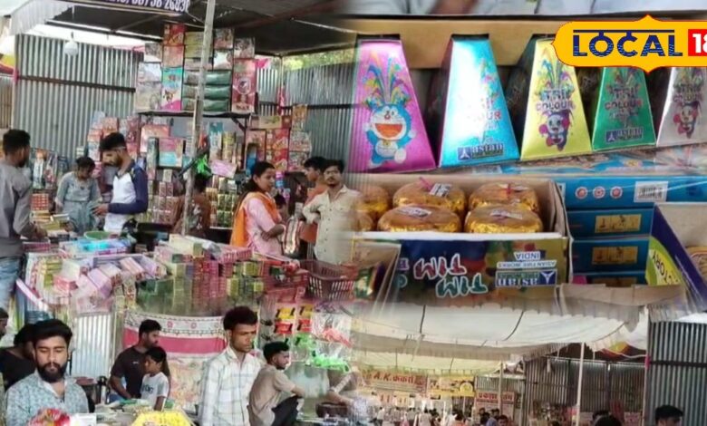 भीलवाड़ा में दीपावली की धूम, ग्रीन पटाखों और ट्रेंडिंग आतिशबाज़ी ने मचाई बाजारों में धूम