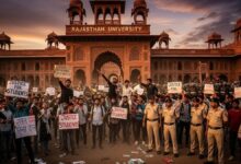 राजस्थान यूनिवर्सिटी में विरोध प्रदर्शन के बाद NSUI प्रदेशाध्यक्ष को हाईकोर्ट से जमानत – News18 हिंदी