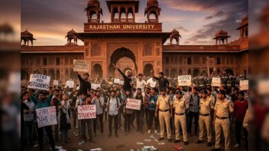 राजस्थान यूनिवर्सिटी में विरोध प्रदर्शन के बाद NSUI प्रदेशाध्यक्ष को हाईकोर्ट से जमानत – News18 हिंदी