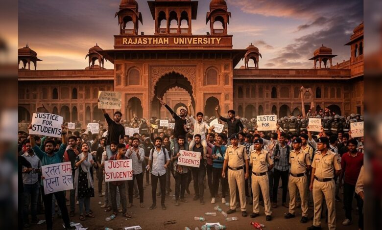 राजस्थान यूनिवर्सिटी में विरोध प्रदर्शन के बाद NSUI प्रदेशाध्यक्ष को हाईकोर्ट से जमानत – News18 हिंदी