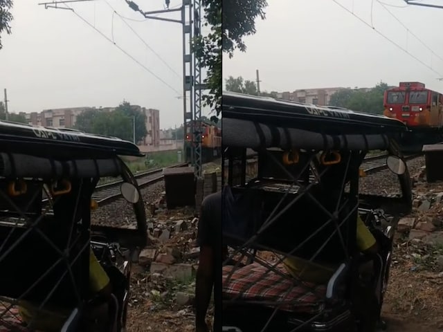 रेलवे फाटक पर फंसा ऑटो, अंदर बैठा था स्कूली छात्र; सामने से आ गई ट्रेन, फिर...