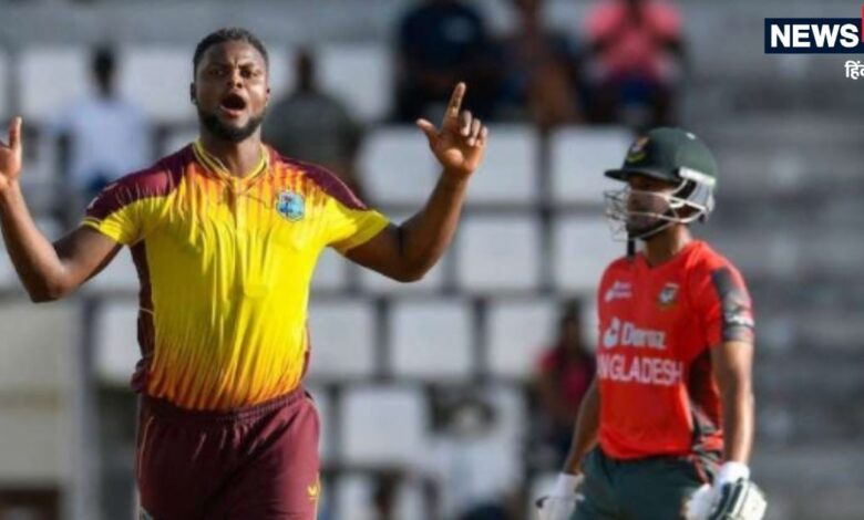 रोमारियो शेफर्ड और अकील हुसैन ने वेस्टइंडीज को दिलाई जीत, दूसरे टी20 में बांग्लादेश को 14 रन से हराया, सीरीज भी जीती