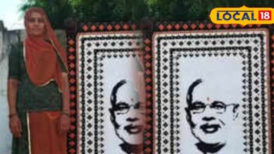 लूणी की महिला कलाकार ने सिर्फ सूती धागों से बनाई पीएम मोदी की अनोखी तस्वीर!