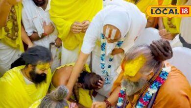 सीकर के इस संत को देखते ही प्रेमानंद महाराज की आंखों में आ गए आंसू, आसन पर बिठाकर खुद नीचे बैठे, Video Viral