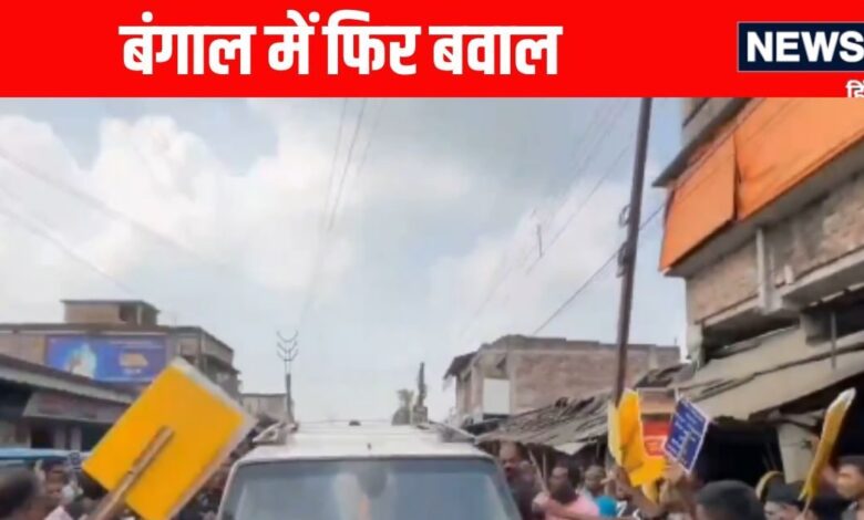 सुवेंदु अधिकारी की कार पर हमला, TMC पर आरोप - दक्षिण 24 परगना