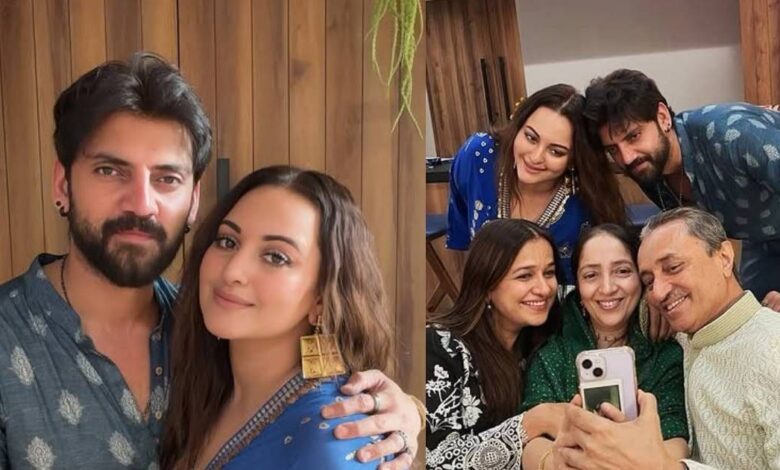 सोनाक्षी सिन्हा ने सास-ससुर के साथ मनाई दिवाली, दिखाई नए घर की पहली झलक, पति जहीर और दोस्तों संग खेला ताश